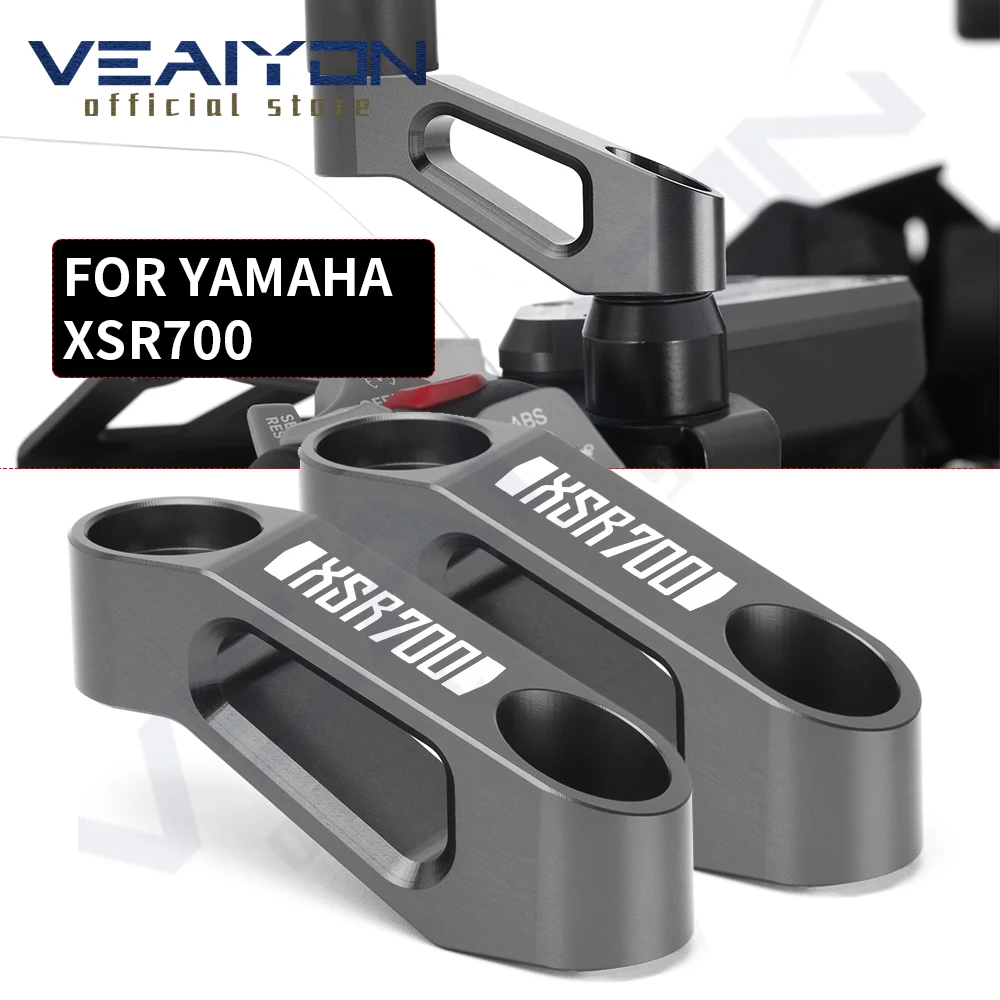 За YAMAHA XSR700 XSR 700 XSR900 XSR 900 Аксесоари за мотоциклети Алуминиев Удължител огледала с ЦПУ универсален адаптер . ' - ' . 0