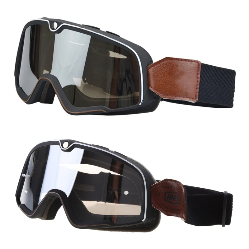 Реколта Мотоциклетни очила за мотокрос, спортен каска, Слънчеви очила, Пешеходни Ски очила, защита на крайцера, Директна доставка . ' - ' . 3