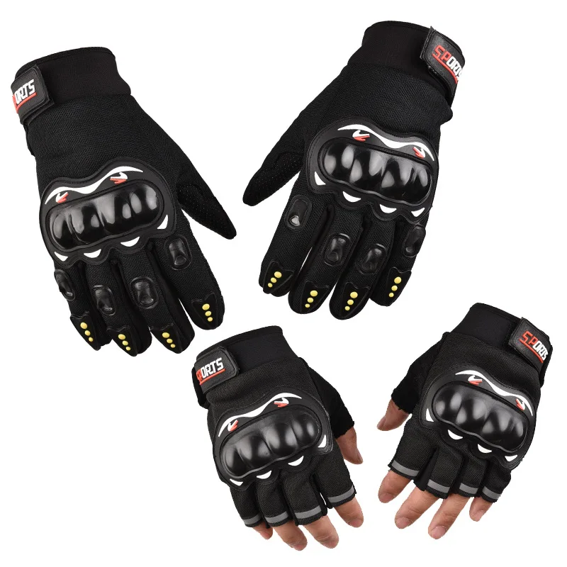 Мотоциклетни ръкавици Мотоциклетни ръкавици Дишащи състезателни ръкавици със затворени пръсти за спорт на открито, Езда на кроссбайке . ' - ' . 1