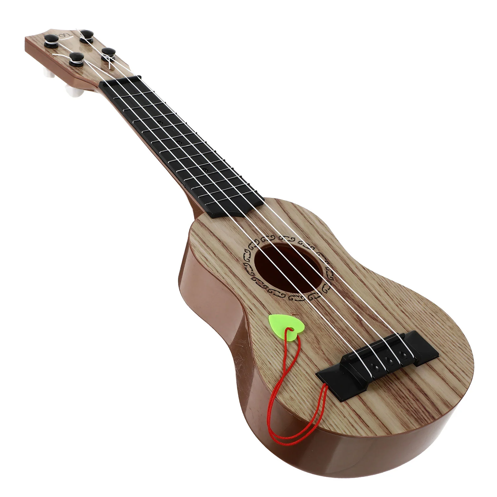 Детска играчка-китара-детски музикален инструмент Хавайска китара, класически дървени мини-играчки за начинаещи . ' - ' . 1