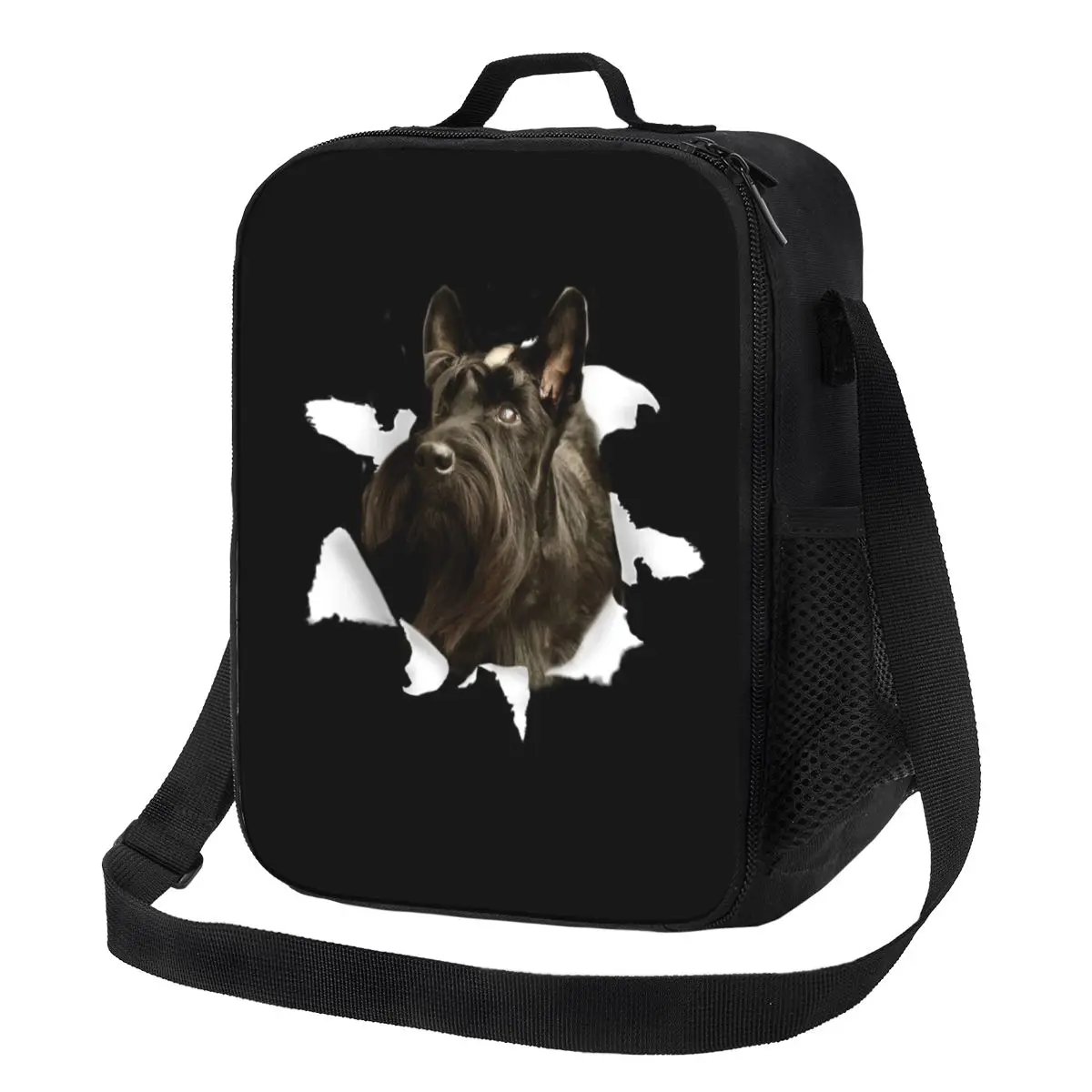 Шотландски териер, куче, Термоизолированные чанти за обяд, Скоти, Преносим чанта за обяд, Училище, Офис, Кутия за съхранение на Bento на открито . ' - ' . 0