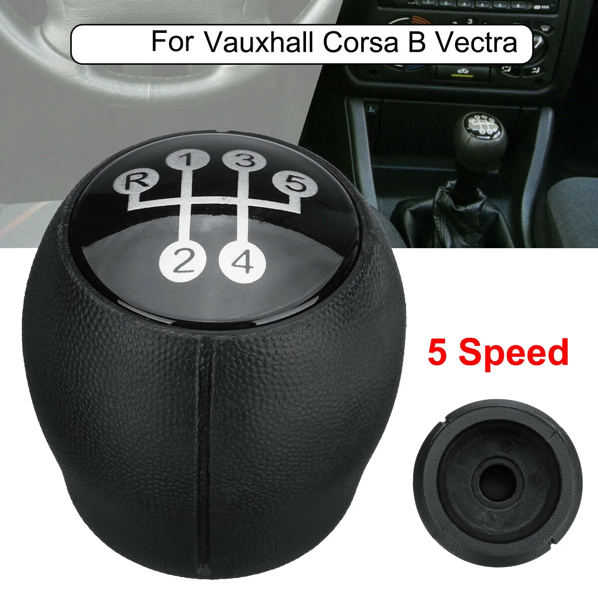 5-Степенна Ръчна Дръжка на скоростния Лост на Автомобила Смяна на Предавките за Opel Vauxhall Corsa B C Vectra . ' - ' . 2
