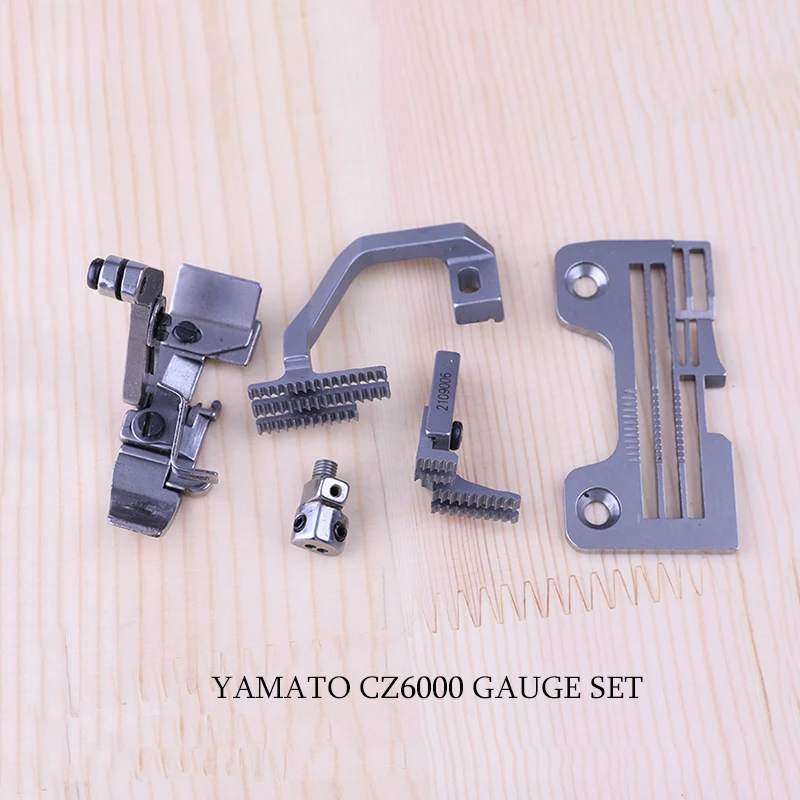 YAMATO CZ6000 Набор от пятилинейных габарит на части за шевни машини overlock 6208002 6209000 2157057 2105912 . ' - ' . 0