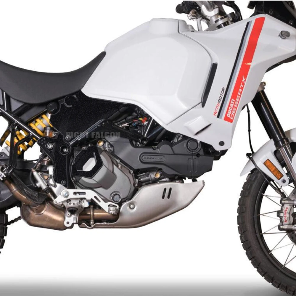 За Ducati Desert X етикети DesertX 2022-Мотоциклет Автомобил, Дебели, устойчив на надраскване, устойчива на плъзгане гумена защитен стикер . ' - ' . 1