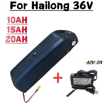 36V 10/15/20AH за батерията hailong техника 30A BMS за мощност 350 W 500 W 750 W 1000 W Зарядно устройство 42V 2A
