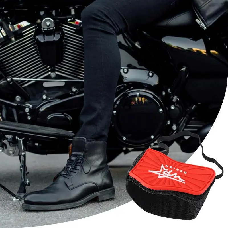 Защита за обувки мотоциклет Регулируема калъф за обувки Мотоциклет Защитни гумени Щитове превключване на предавките, Универсален Мотоциклет . ' - ' . 4