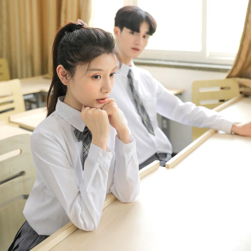 Комплект японски корейски училищни униформи с поли с висока талия и панталони-ризи, Блейзър, Комплект дрехи JK Sailor За момичета и момчета . ' - ' . 0