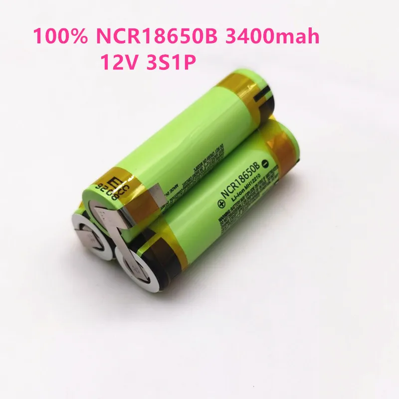 100% Оригинален NCR18650B 12V 16,8 V 21V 25V Батерия NCR18650B 3400mah 20A разряден Ток за батериите шуруповерта shura . ' - ' . 1
