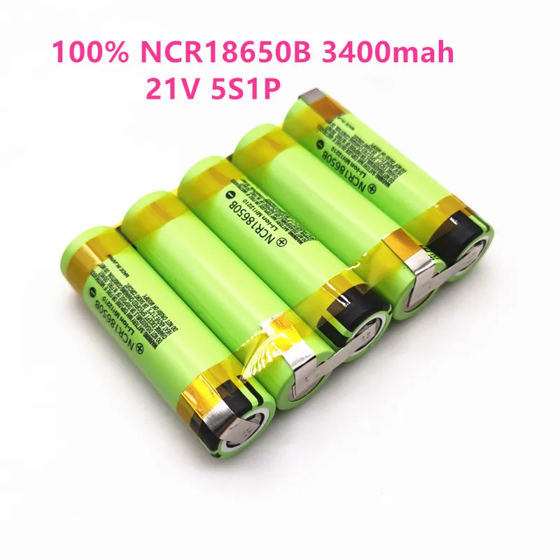 100% Оригинален NCR18650B 12V 16,8 V 21V 25V Батерия NCR18650B 3400mah 20A разряден Ток за батериите шуруповерта shura . ' - ' . 4