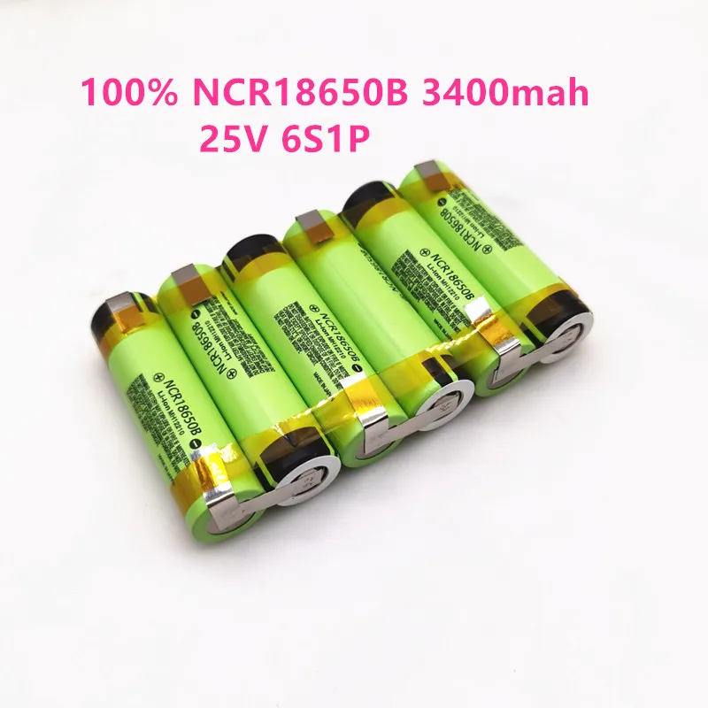 100% Оригинален NCR18650B 12V 16,8 V 21V 25V Батерия NCR18650B 3400mah 20A разряден Ток за батериите шуруповерта shura . ' - ' . 5
