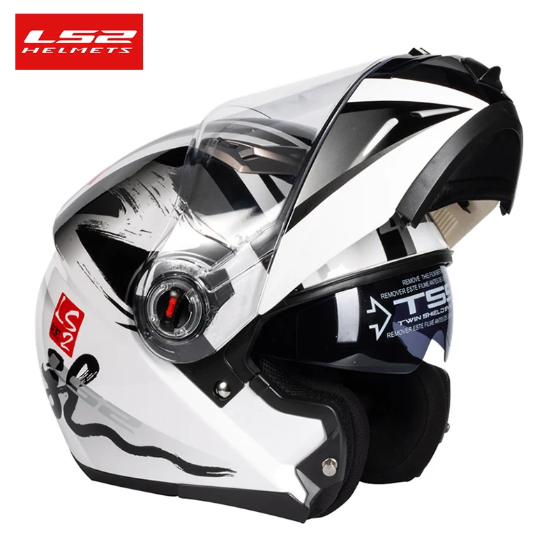 LS2 FF370 Панти Мотоциклет шлем LS2 двухобъективные модулни каски с сенника casco moto capacete Сертифициране на ECE . ' - ' . 4