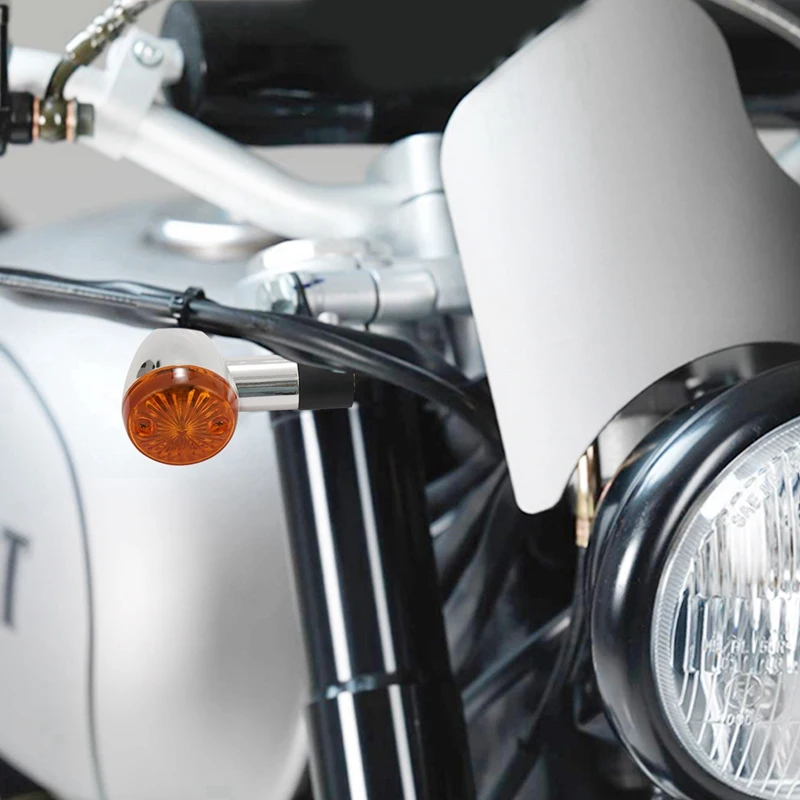 4X предните мигачи задни светлини за мотоциклет Honda, Kawasaki, Suzuki, Yamaha, Уличен стандартен мотор по поръчка . ' - ' . 3