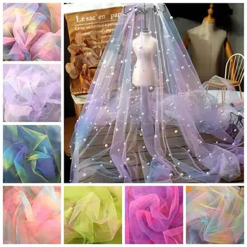 3D бродирани цветя на окото плат, на Бродирани лейси облекла, Сватбена рокля, от Плат за бродерия дрехи на Едро AL168