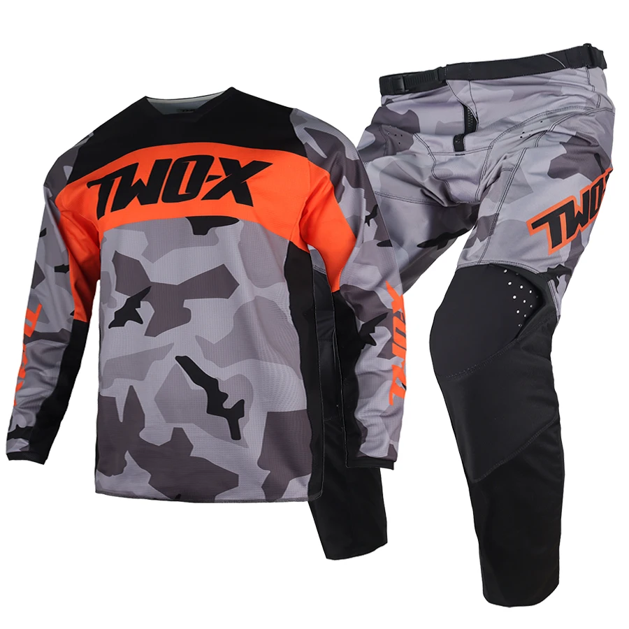 Нов Комплект Дрехи Two-X Dkay MX Dirt Bike180 Jersey Pants Combo BMX, DH МТБ Ендуро Offroad За Скоростно спускане по мотокрос Audlt Suit . ' - ' . 3