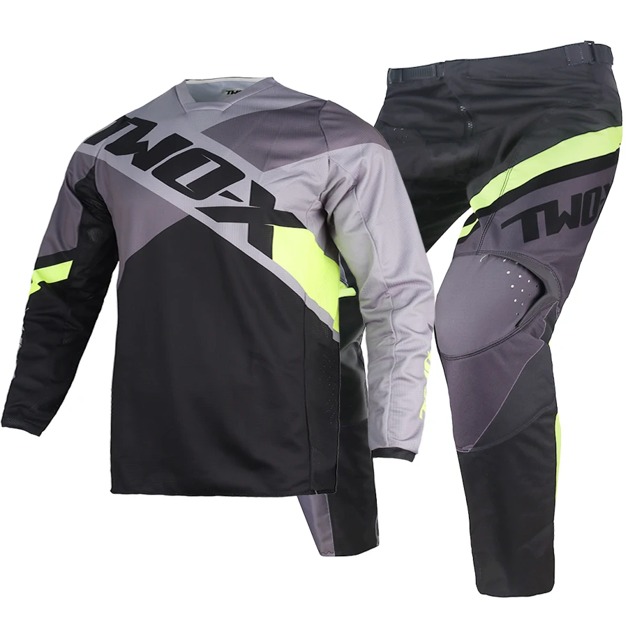 Нов Комплект Дрехи Two-X Dkay MX Dirt Bike180 Jersey Pants Combo BMX, DH МТБ Ендуро Offroad За Скоростно спускане по мотокрос Audlt Suit . ' - ' . 5