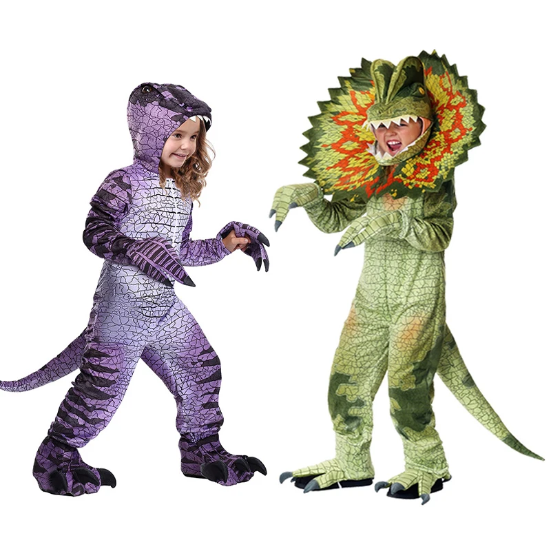 Костюми За Cosplay с Динозавром Трицератопсом, Дракон, Хелоуин, Детски Динозавър, Ролеви Игри, Вечерни, за Момичета И Момчета, и да се обличаш, Подаръци За Деца . ' - ' . 1