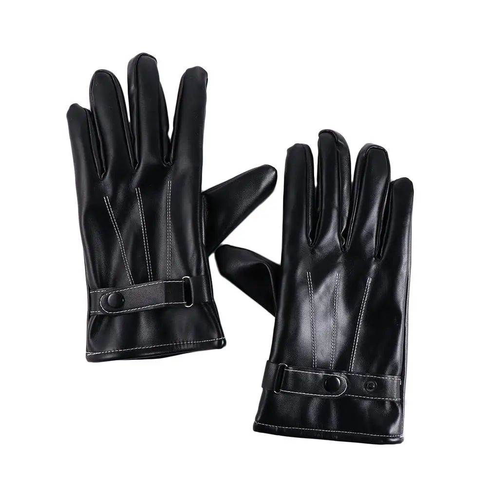 Топли есенни мотоциклетни зимни ветроупорен ръкавици, ръкавици за пълен пръст, екран за ръкавици . ' - ' . 0