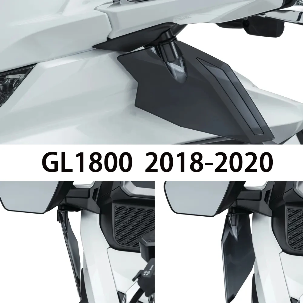 GL1800 Gold Wing Аксесоари Комплект Въздушни Дефлекторов За Мотоциклет HONDA GL 1800 F6B 2018 2019 2020 Регулируеми Горни Въздушни Дефлектори . ' - ' . 0