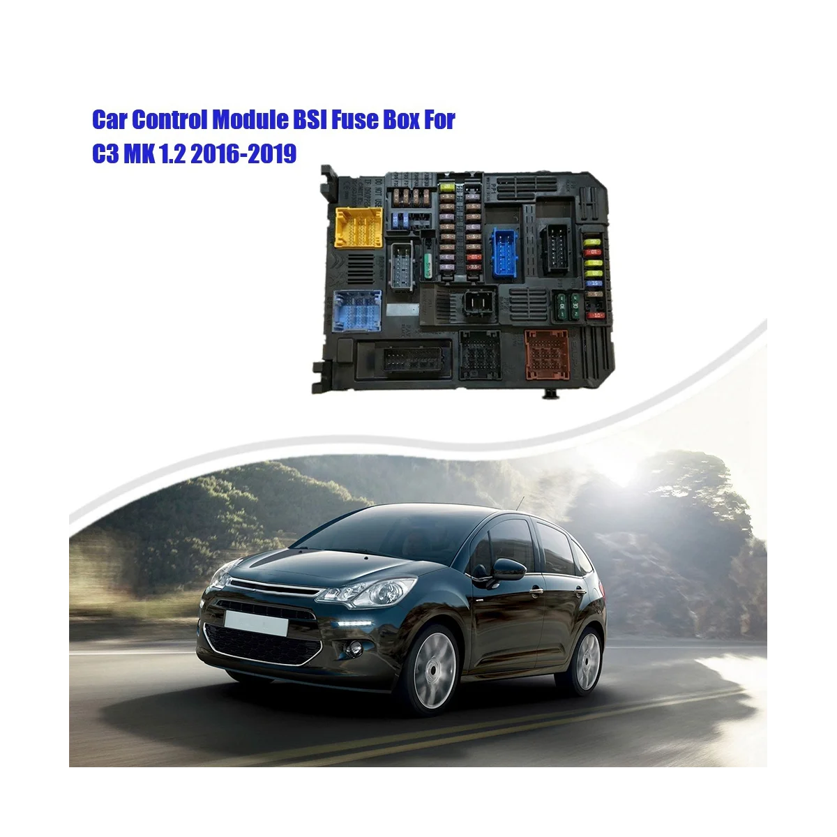 9820977180 Авто модул за управление на балансовите показатели блок предпазители BSI-EL3-CEM00 за Citroen C3 MK 1.2 2016-2019 . ' - ' . 3