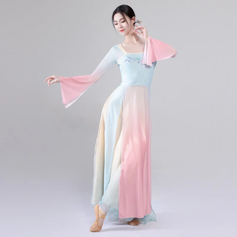 Класическото танцово рокля дамско елегантно обаятельное газово рокля за бойни изкуства, рокля за изказвания, народен танц, Танц на Китай . ' - ' . 1