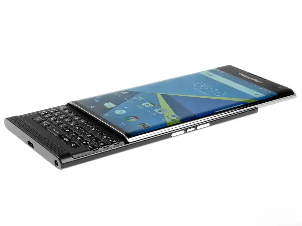 Оригинален отключени мобилен телефон BlackBerry Priv 32 GB ROM, 3 GB RAM, 18-мегапикселова мобилна камера, GPS, смартфон със сензорен екран, 1 година Гаранция . ' - ' . 2