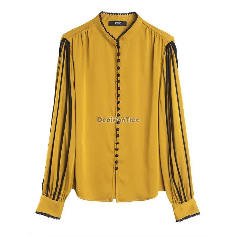 2023 реколта блуза в китайски стил, дамска елегантна блуза, дамски ежедневни блуза hanfu lady ol, шифоновая блуза, моля топ ципао . ' - ' . 3