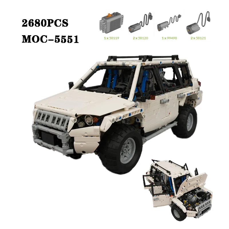 Градивен елемент на MOC-5551, Супер Камион, 2680 бр., висока сложност на снаждане на детайли модели, играчки за възрастни и деца, строителни блокове, подаръци . ' - ' . 0