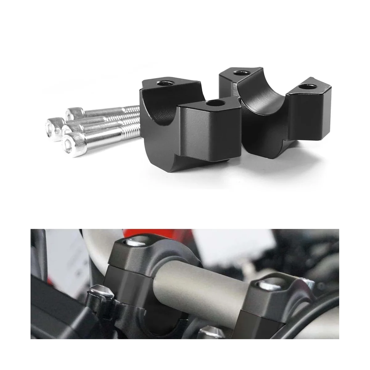 Скобата за кормилото на мотоциклета, удължител, адаптер за монтиране на кормилото за Yamaha MT-09 MT09 2013-2020 XSR900 2015- . ' - ' . 2
