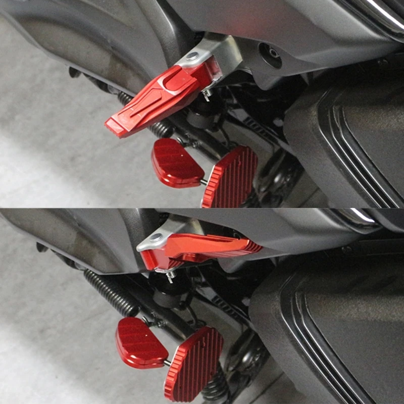 Съвместим за мотоциклет NMAX155/125 XMAX300/250 Аксесоари От Алуминиева Сплав за Краката на Задните Пътници, Педал, Поставка за Крака 2x . ' - ' . 5
