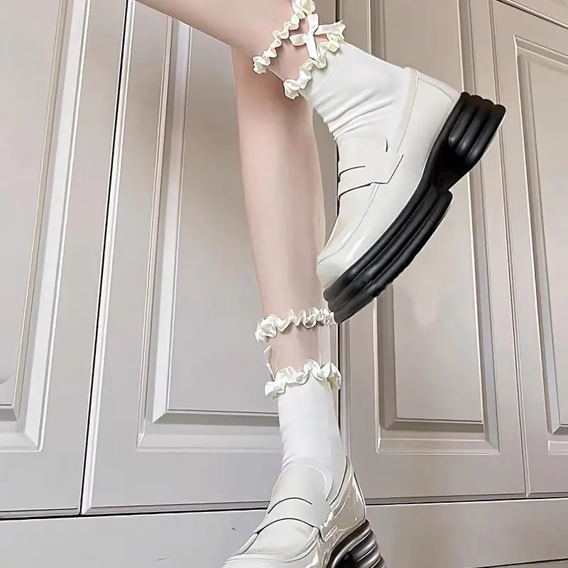 Сладки Чорапи с рюшами в стил Лолита