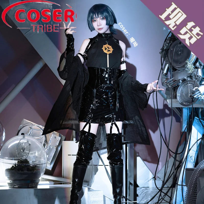 Аниме игра COSER TRIBE Genshin Impact Tirailleur Пълен комплект костюми за ролеви игри на Хелоуин и Карнавал . ' - ' . 2
