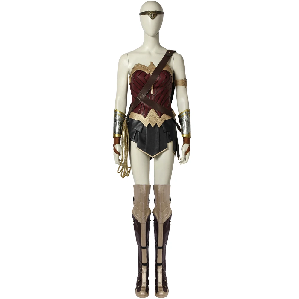Кралят костюм за изяви на фестивала на Хелоуин, Герой WW84, Диана Принц, Cosplay, Пълен комплект дрехи с пола на китките . ' - ' . 0