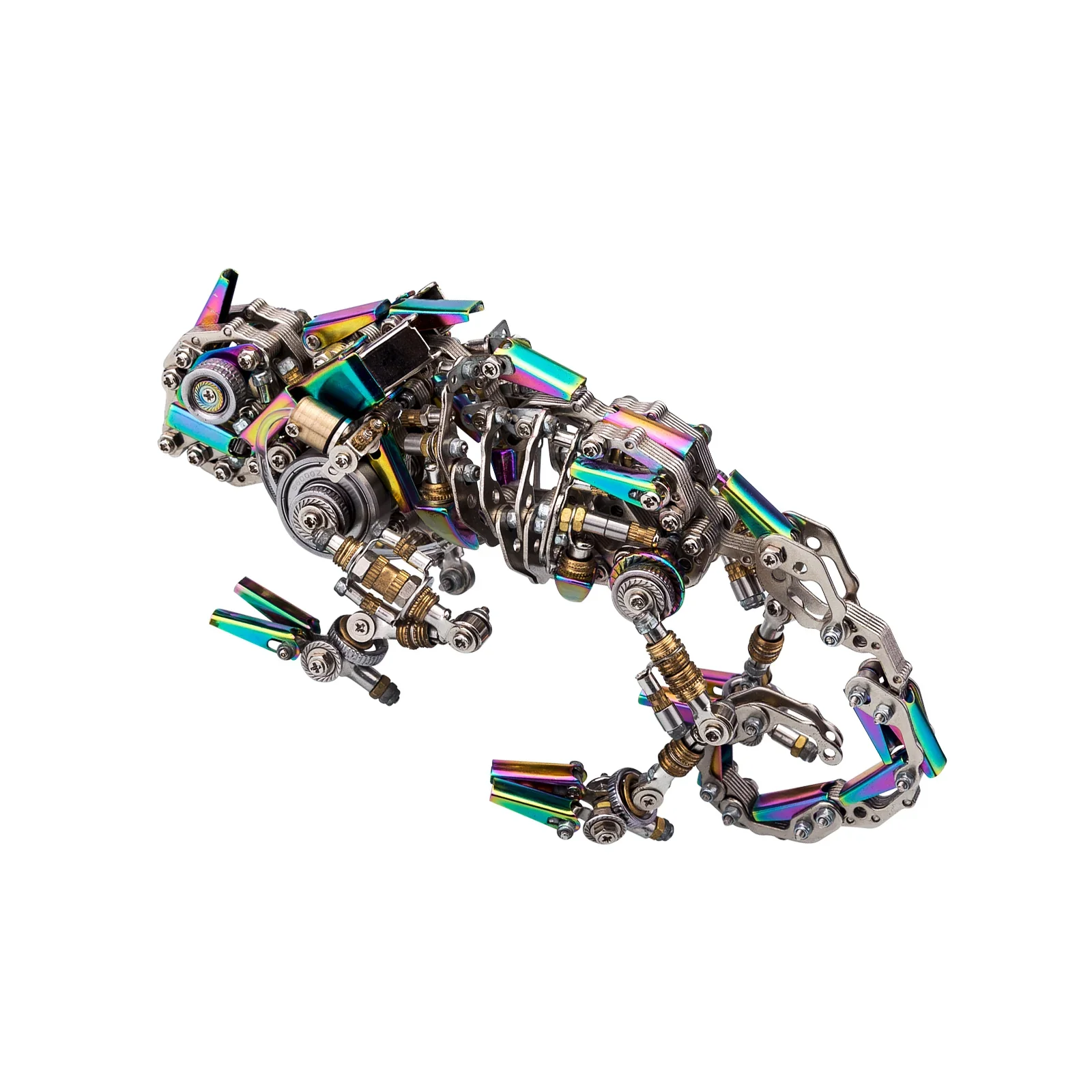 3d механични пъзели колекция от модели на животни-Хамелеони САМ Метален монтажния комплект за възрастни, Детски пъзели, Модел, животно, играчка подарък . ' - ' . 2