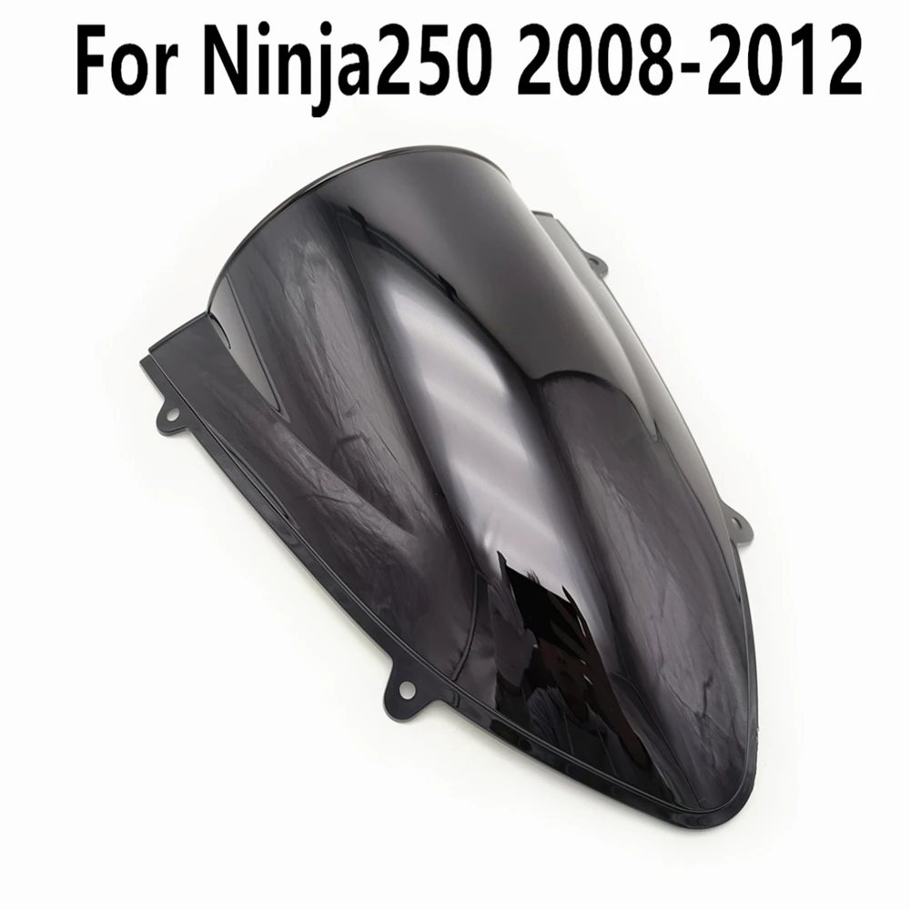 Спойлер На Предното Стъкло с Високо Качество За Ninja250 Fit Ninja 250 EX250 R ZX250R 2008 2009 2010 2011 2012 Защита От вятър Върху Предното стъкло . ' - ' . 1