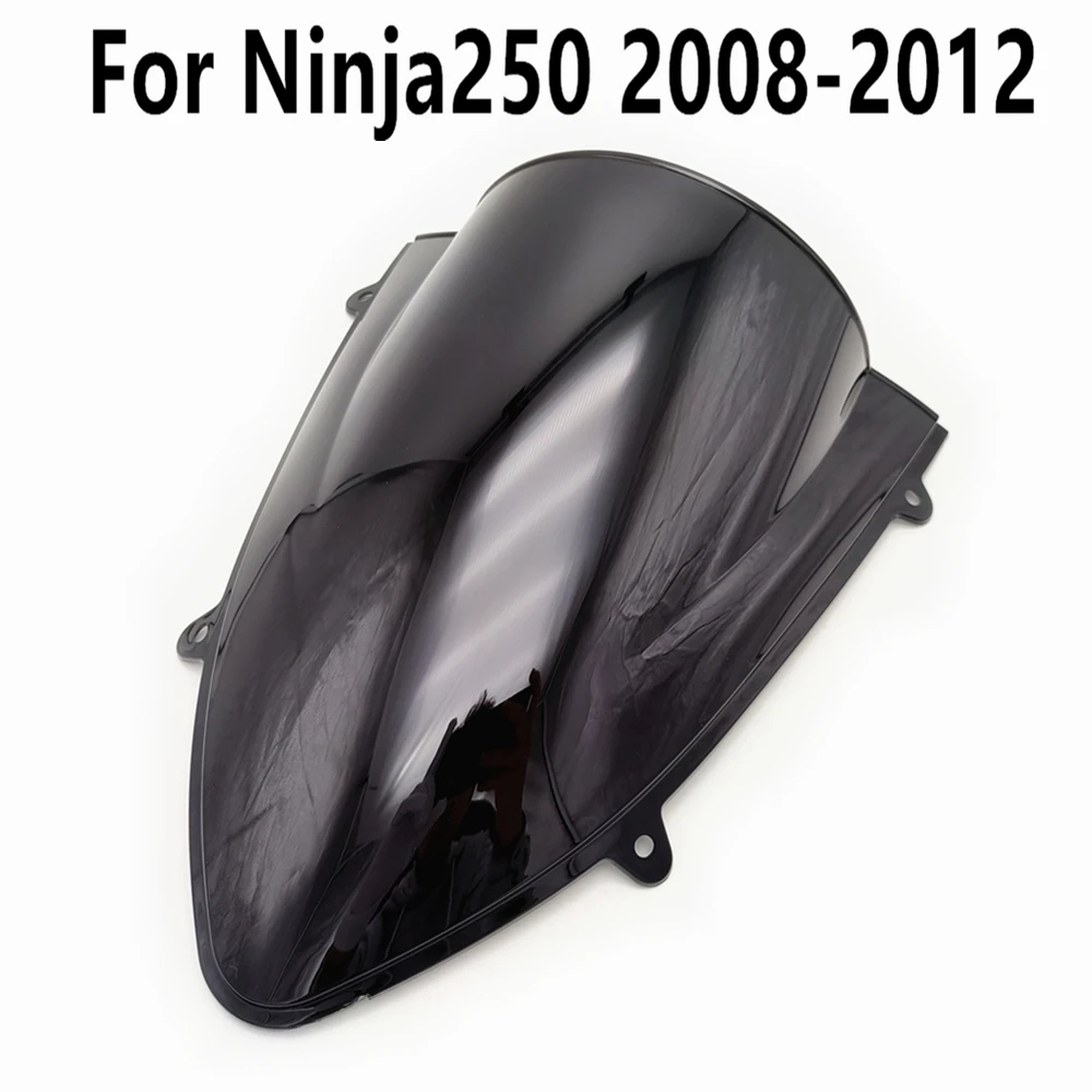Спойлер На Предното Стъкло с Високо Качество За Ninja250 Fit Ninja 250 EX250 R ZX250R 2008 2009 2010 2011 2012 Защита От вятър Върху Предното стъкло . ' - ' . 4