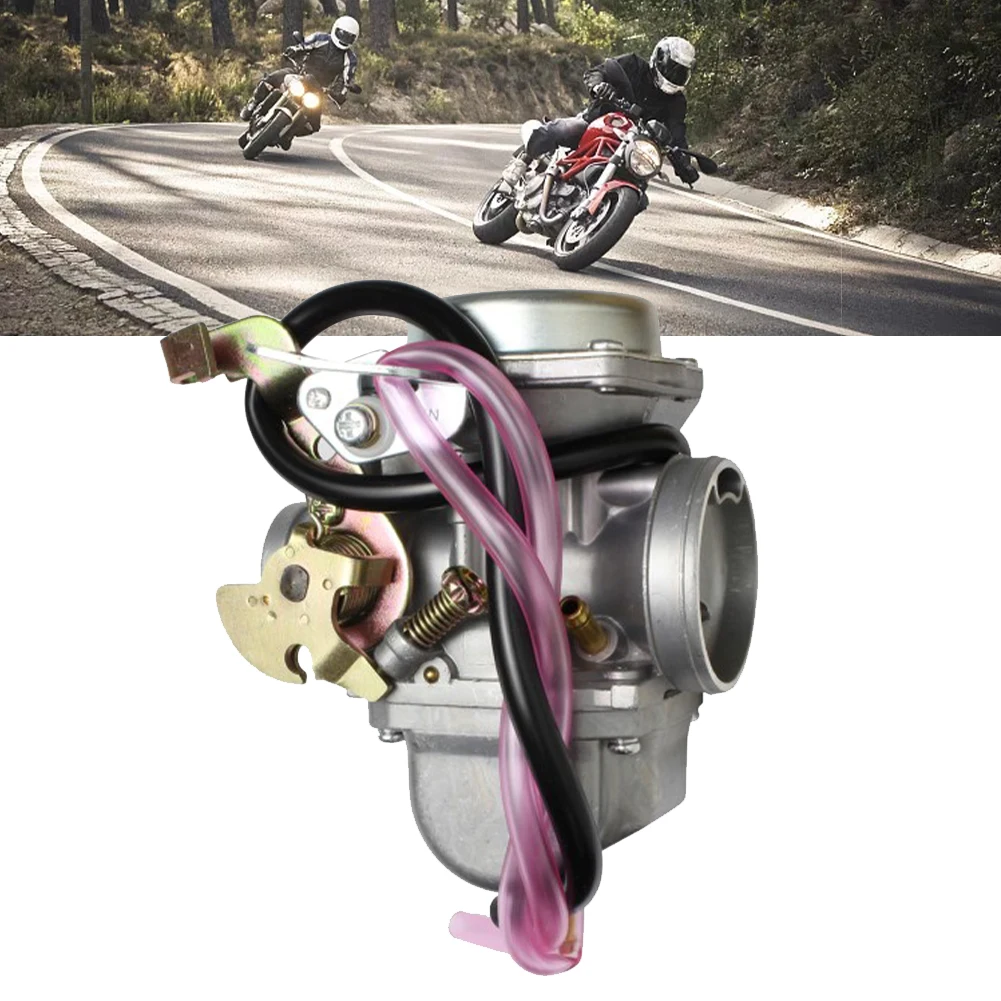 Аксесоари за подаване на гориво от алуминиеви сплави за Състезателни 26 мм, Лесен монтаж Практичен карбуратор за мотоциклет, съвместим с Suzuki GN125 E . ' - ' . 3