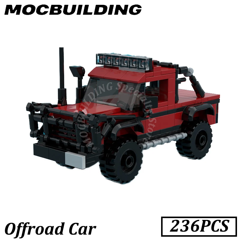 Офроуд автомобил Градска модел на кола Speed Champion MOC Строителни блокове, Тухли Играчки-пъзели Подарък за деца . ' - ' . 1