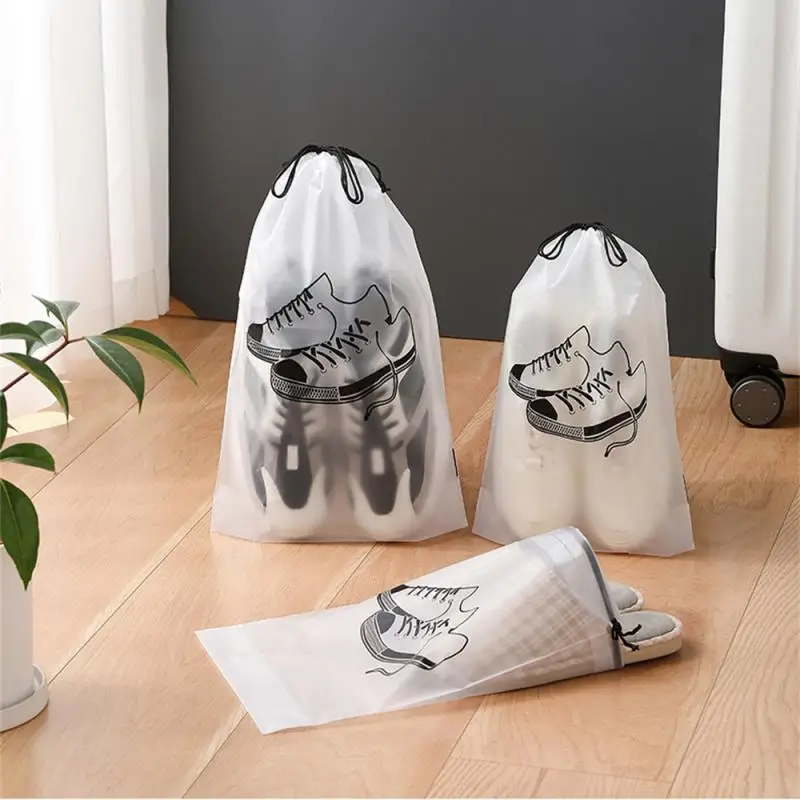 Домакински чанта за съхранение на обувки, водоустойчив преносима пътна множество запечатани пыленепроницаемая прозрачна чанта-органайзер за обувки . ' - ' . 2