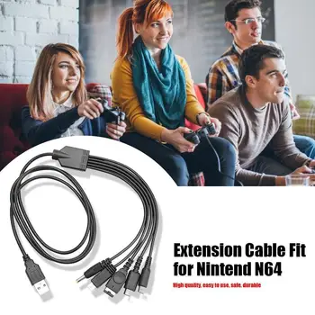 5 в 1 USB кабел за зареждане, игри и аксесоари, подходящи за Nintend NEW 3DS XL NDSLite