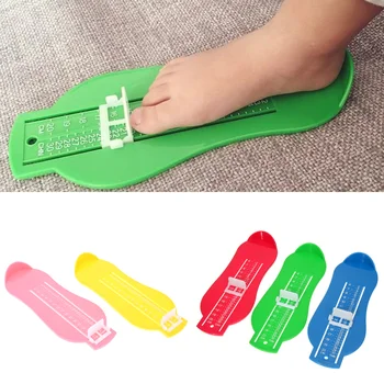 5 Цвята, М Размер Обувки за Измерване на Размера на Стъпалото на Бебето, Достъпен Инструмент За измерване на Гама ABS, Детска Кола, Регулируем Диапазон 0-20 см, Размер