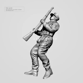 50 мм 1/35 Комплекти модели на войник от смола, безцветен и самосборная фигурка (3D печат) TD-4439/3D