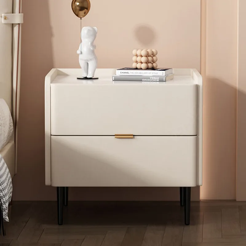 Луксозно нощно шкафче, Модерни малки сиви чекмеджета, Минималистичные Бели нощни Шкафчета, Естетичен дизайн хол, Мобилни мебели . ' - ' . 0