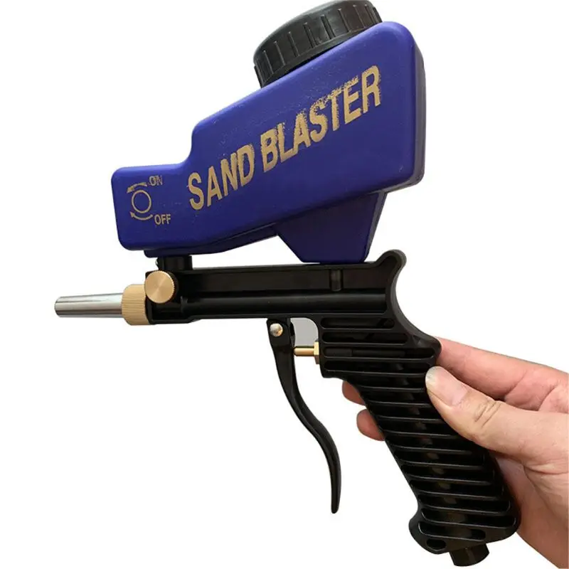 Въздушно пясъкоструйни 90PSI Small Handheld за почистване от ръжда, Мръсотия и боя . ' - ' . 4