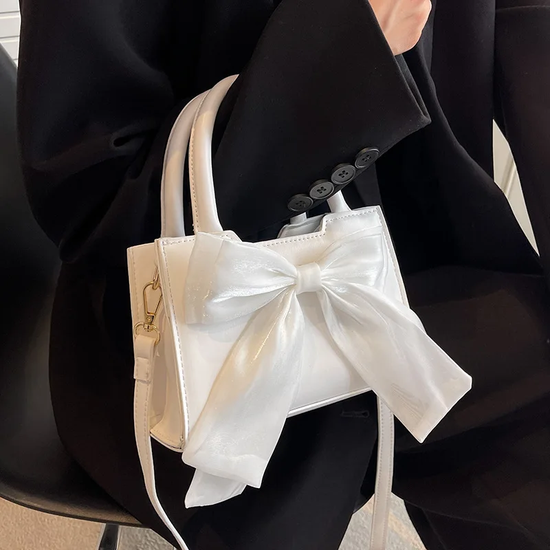 Лятна Нова Дамска чанта през рамо, Модерен скъпа Дамска чанта с папийонка, ежедневна чанта на рамото . ' - ' . 2
