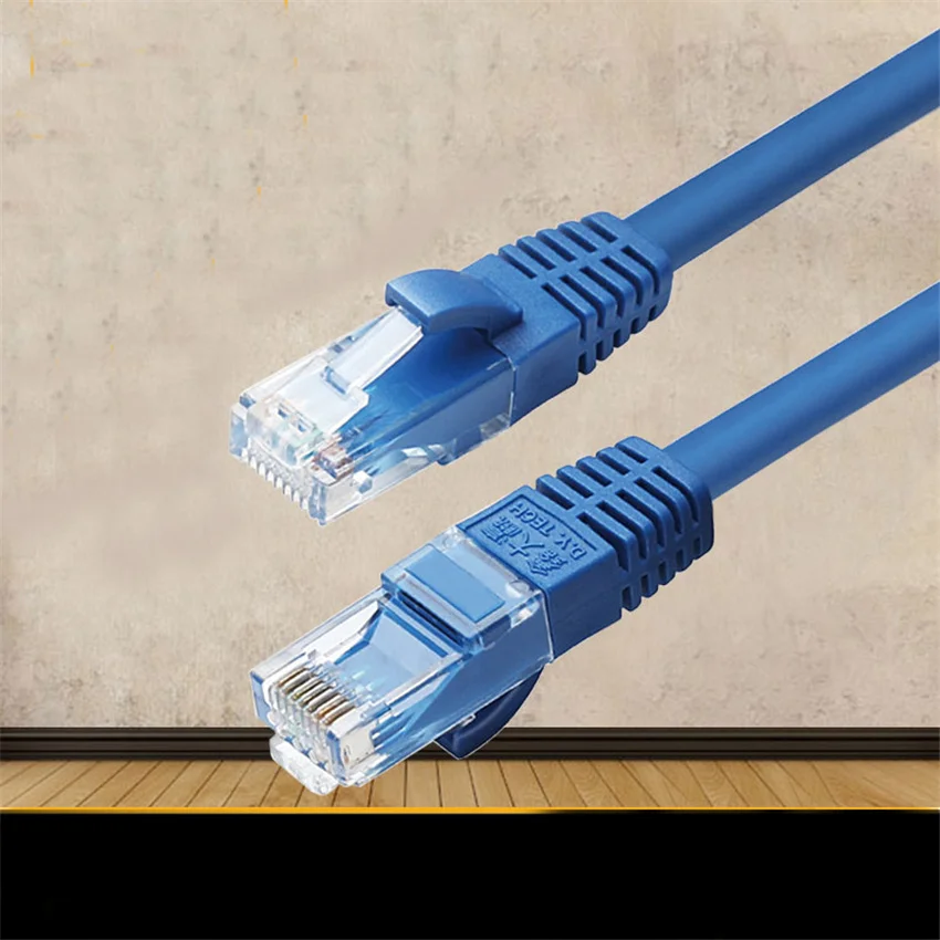 Домакински мрежов кабел, клас 5, чиста мед, високоскоростен gigabit готов кабел за рутера, компютърна широколентова мрежа ju . ' - ' . 3