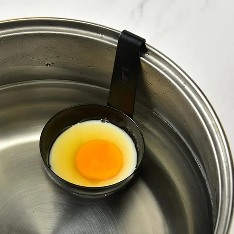 Яйчен котел От неръждаема Стомана, Инструмент за приготвяне на яйца, Машина За лесно почистване, Удобна двойна котела, Браконьер, Хранителни Кухненски принадлежности . ' - ' . 4