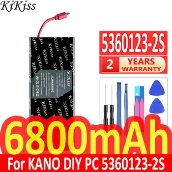 6800mAh KiKiss мощна батерия 53601232S за КАНО DIY PC 5360123-2S Digital Batteria