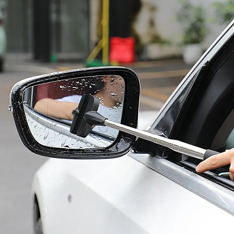 Скуиджи За Душ Вратата на Колата, Чистачките Огледала за обратно виждане, Преносим Автоматично Пречистване на Огледала-Ракелей, Разтегателен Инструмент За Почистване на Автомобила . ' - ' . 1