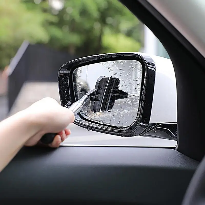 Скуиджи За Душ Вратата на Колата, Чистачките Огледала за обратно виждане, Преносим Автоматично Пречистване на Огледала-Ракелей, Разтегателен Инструмент За Почистване на Автомобила . ' - ' . 3