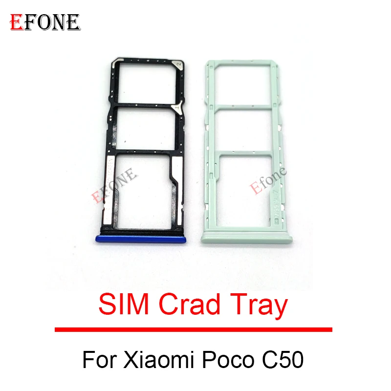 10 бр. За Xiaomi Poco C40 C50 C55 Тава за SIM-карти Слот за Притежателя Гнездо за Адаптер за резервни Части За Ремонт на . ' - ' . 1